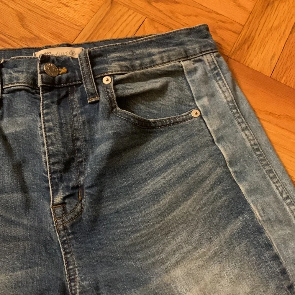 Madewell Cruiser Straight Crop Jeans: Pieced Edition Size 28 - Picture 8 of 11